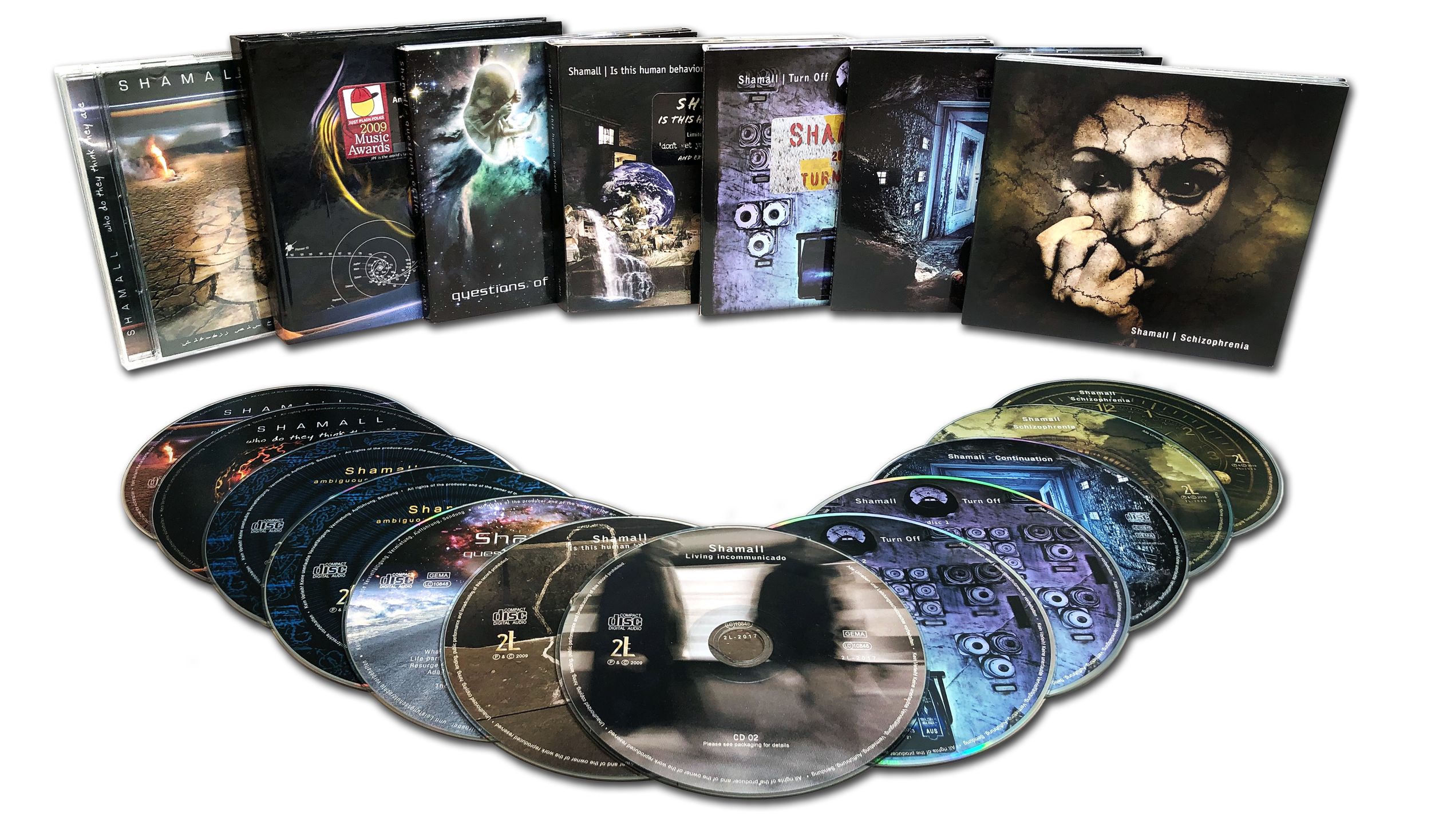 Shamall - 7er Neo Progressive Rock Bundle